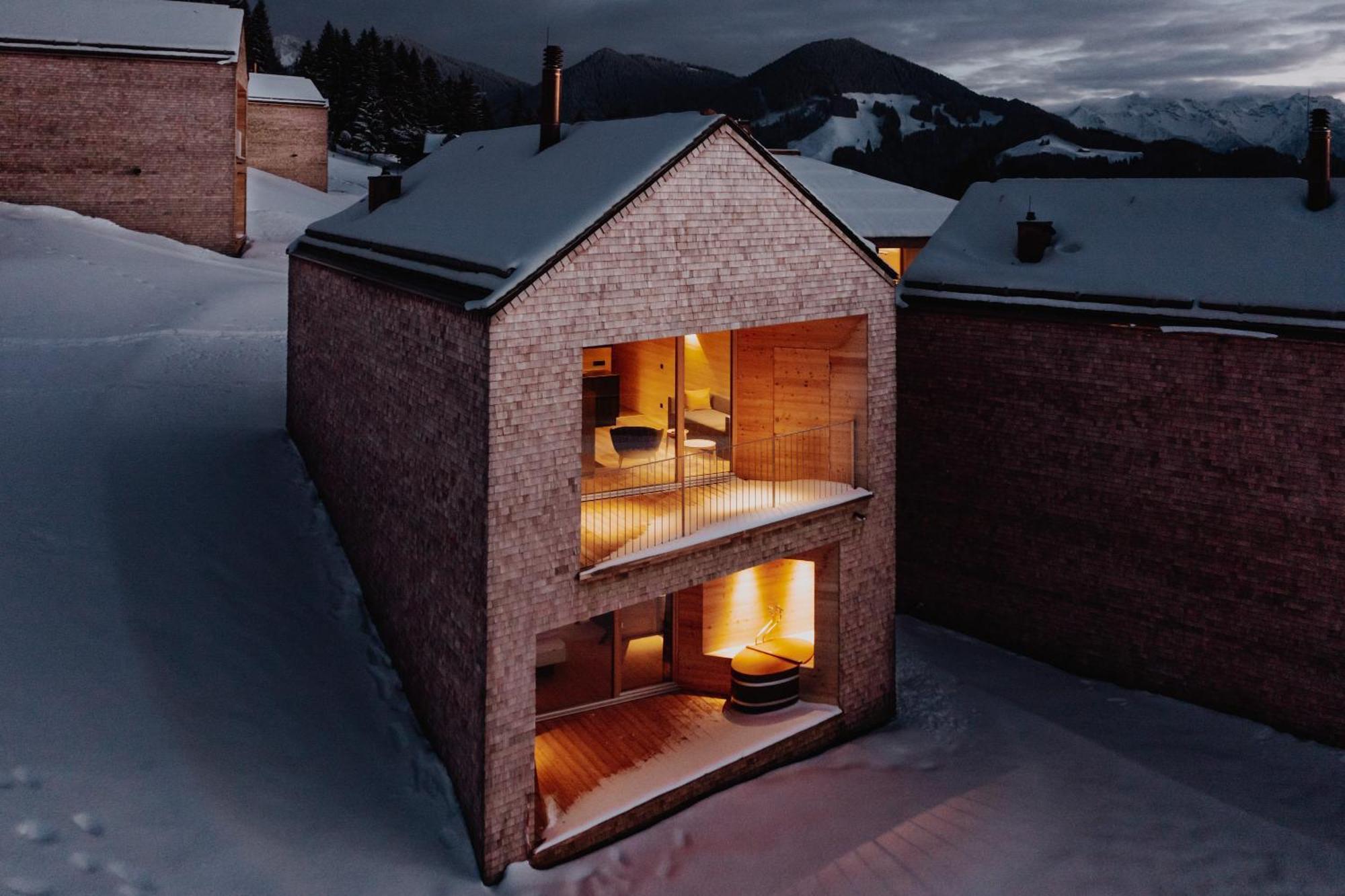Peterhof Chalets Batschuns Exterior photo